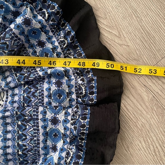 Taylor Blue Jacquard Dress size 2 - Picture 12 of 13